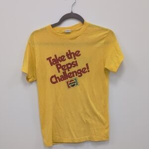 Vintage Yellow Pepsi Challenge T-Shirt